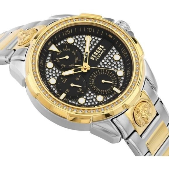 New - 💯 Original Versus VERSACE6e Arrondissement Crystal Men's WatchVSP1M1421 - Picture 7 of 13